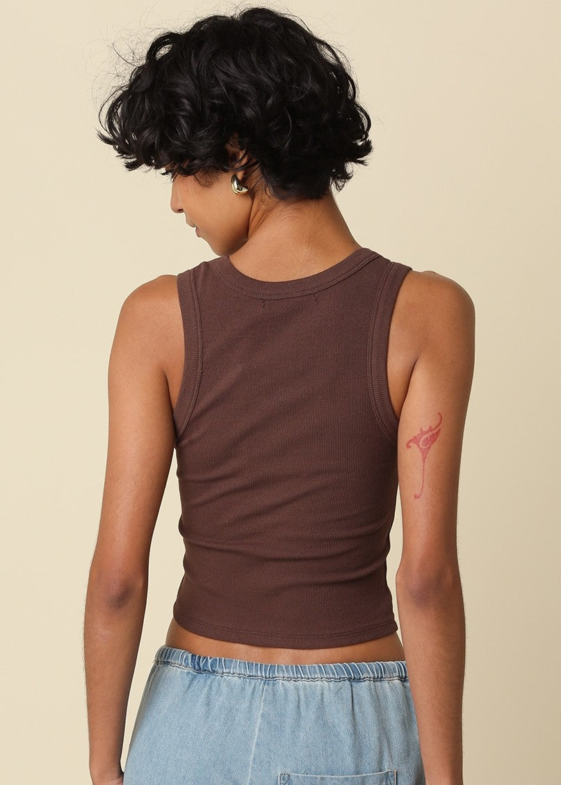 JANE CROPPED TANK TOP