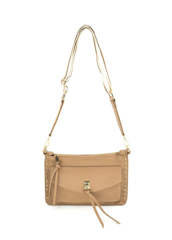 CROSSBODY HANDBAG – PU LEATHER WITH REMOVABLE STRAPS