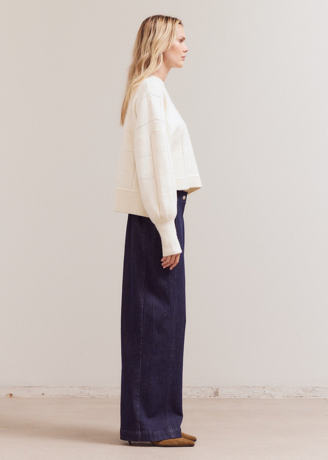 ELEVATED CREAM SWEATER