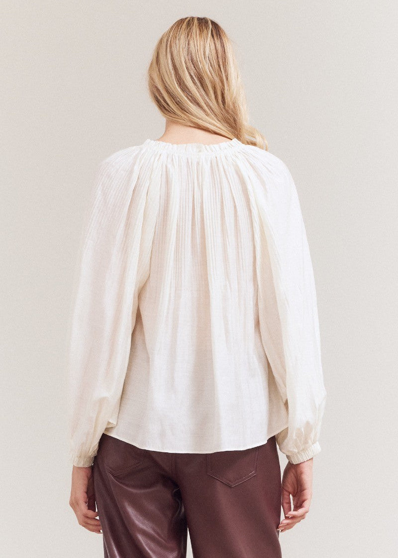 BALLOON SLEEVE TOP