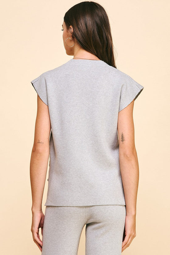 PINCH V-NECK SWEATER VEST – RELAXED WITH MODERN EDGE