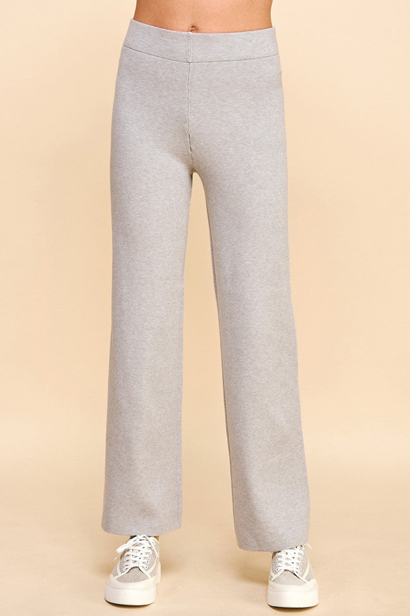 PINCH STRAIGHT LEG SWEATER PANTS – COZY & CHIC