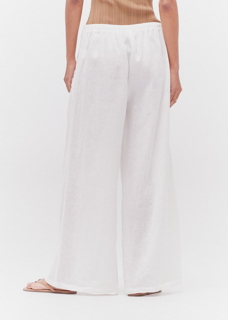 GRADE AND GATHER THE LONG LINE LINEN PANT – BREEZY SUMMER STYLE IN A RELAXED, WIDE-LEG FIT BEACH PANTS