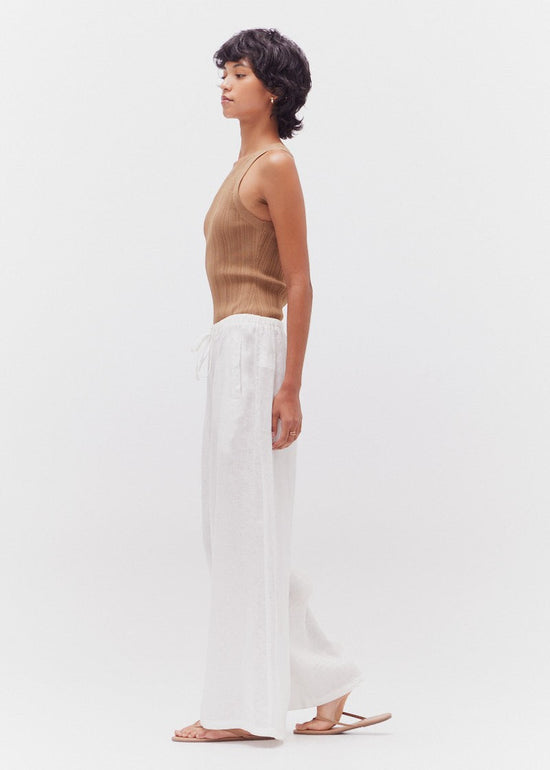 GRADE AND GATHER THE LONG LINE LINEN PANT – BREEZY SUMMER STYLE IN A RELAXED, WIDE-LEG FIT
