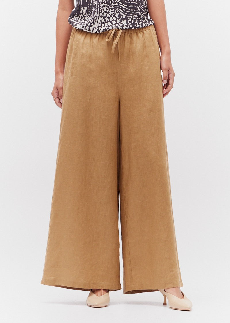 GRADE AND GATHER THE LONG LINE LINEN PANT – BREEZY SUMMER STYLE IN A RELAXED, WIDE-LEG FIT