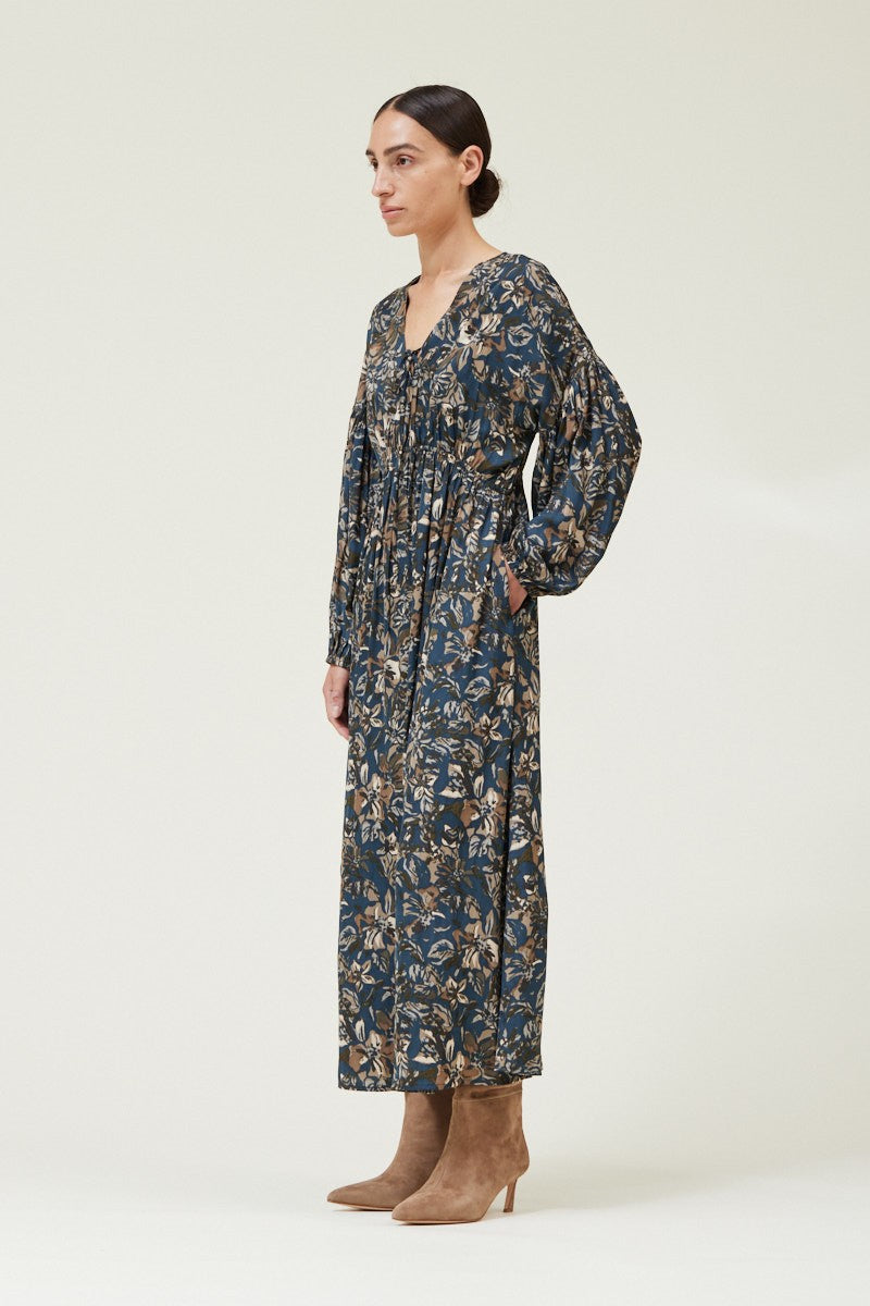 SUZETTE SATIN MAXI DRESS