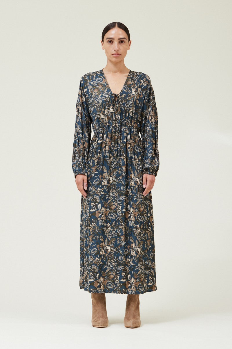SUZETTE SATIN MAXI DRESS