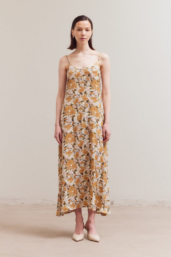 GRADE AND GATHER DEVELOP FABRIC FLORAL MAXI DRESS – ROMANTIC, AIRY &amp; EFFORTLESSLY CHIC