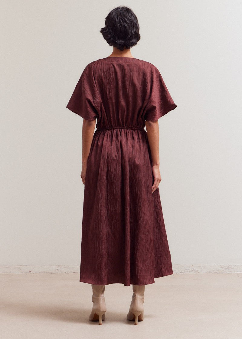 STRETCH WAISTBAND DRESS