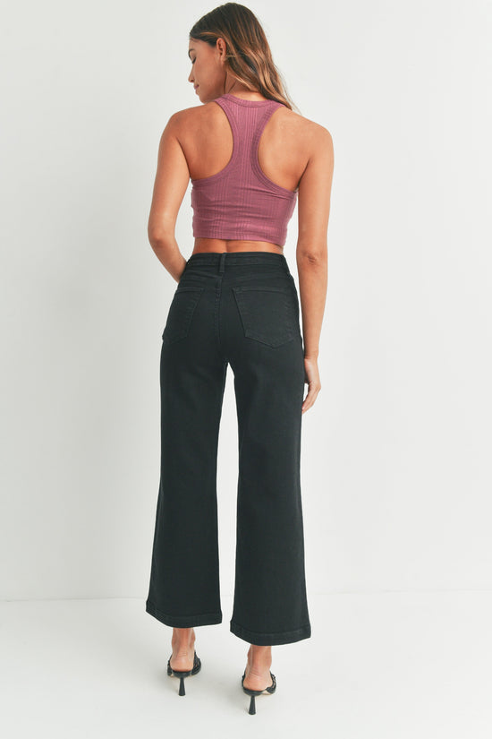 JBD BLACK JEANS WITH FRONT POCKETS