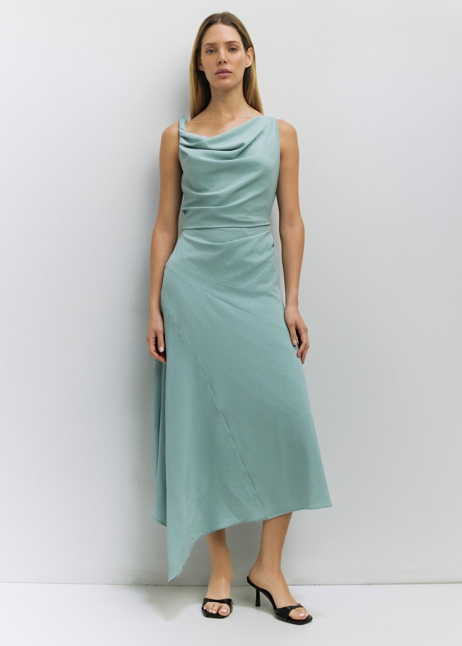 RENEE TEAL MAXI DRESS