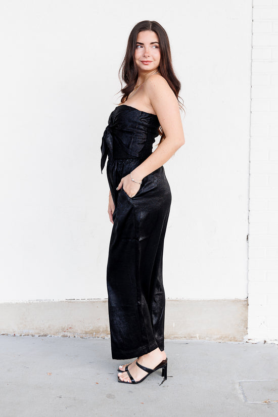 SELENA STRAPLESS JUMPSUIT