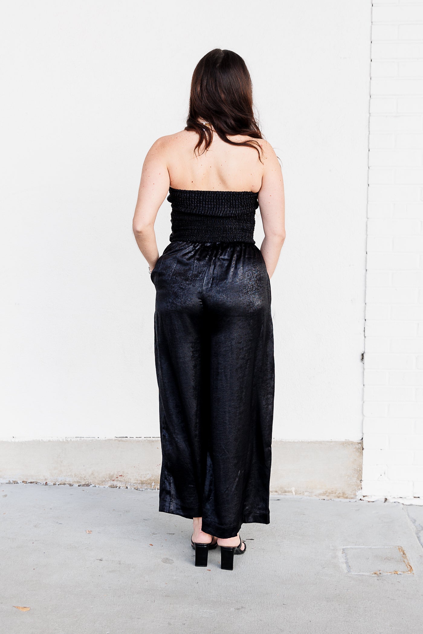 SELENA STRAPLESS JUMPSUIT