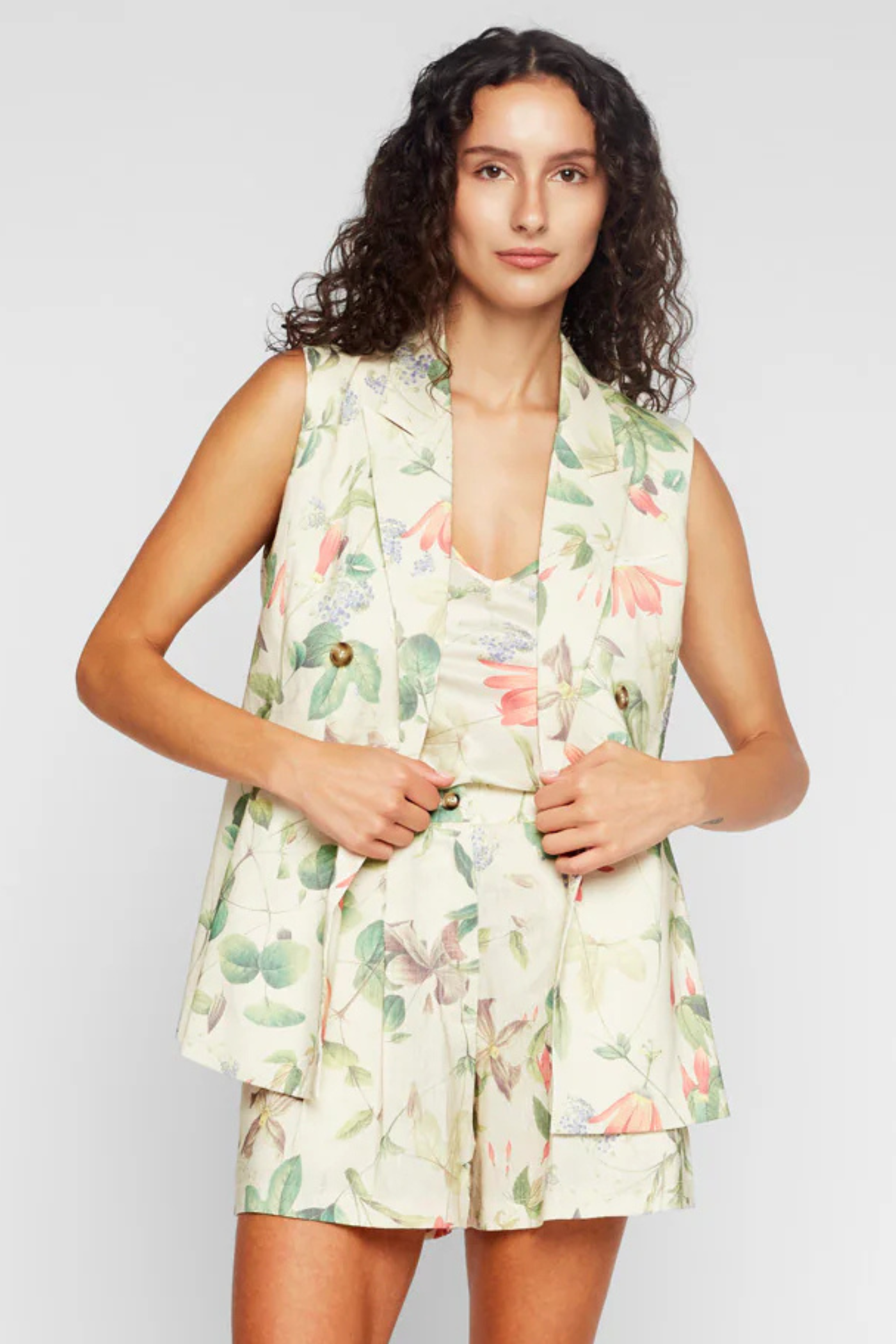 FLORA TAILORED BALZER VEST 