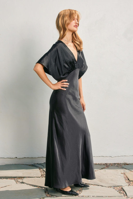 BLACK MAXI DRESS