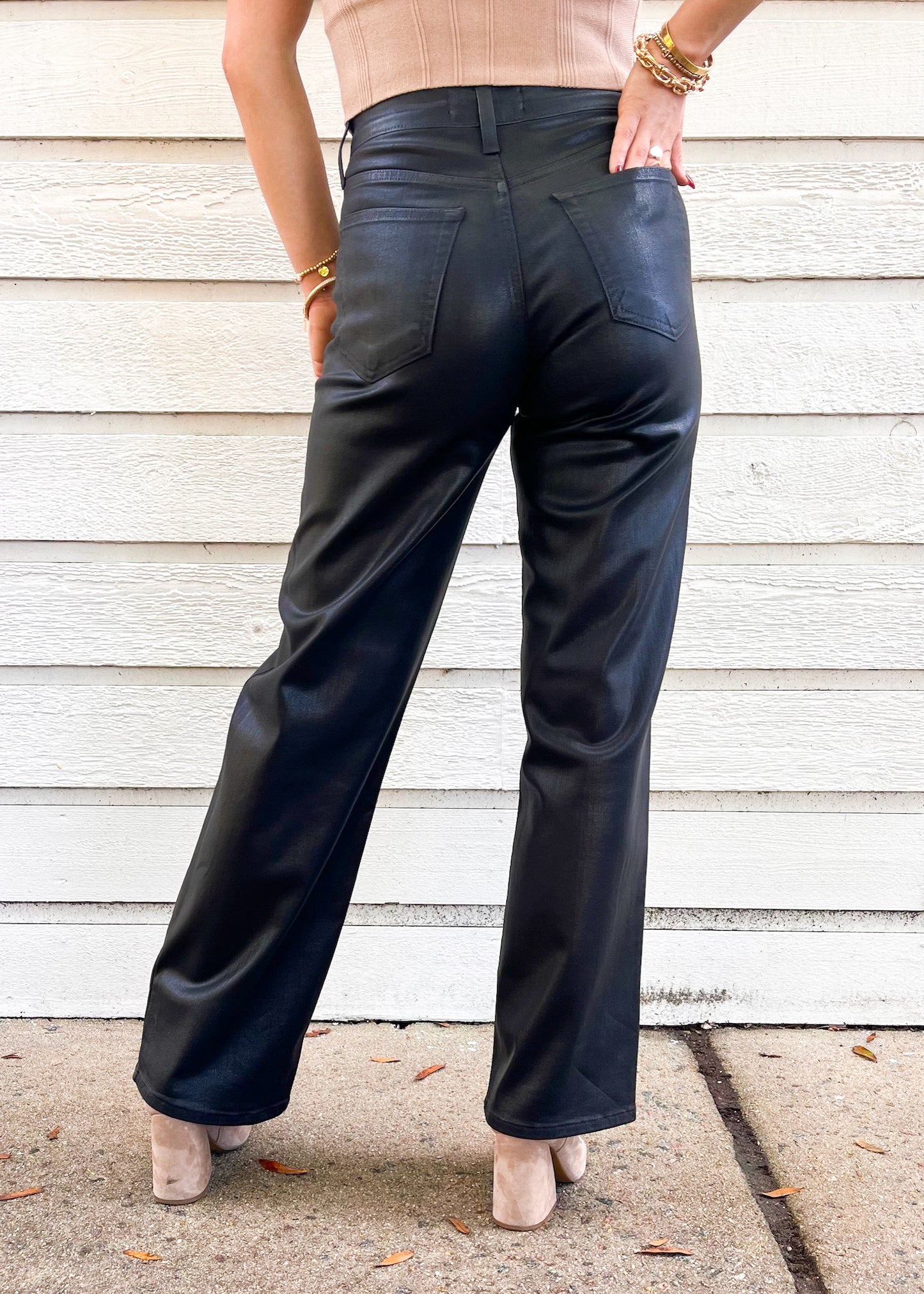 OPHELIA COATED JEANS