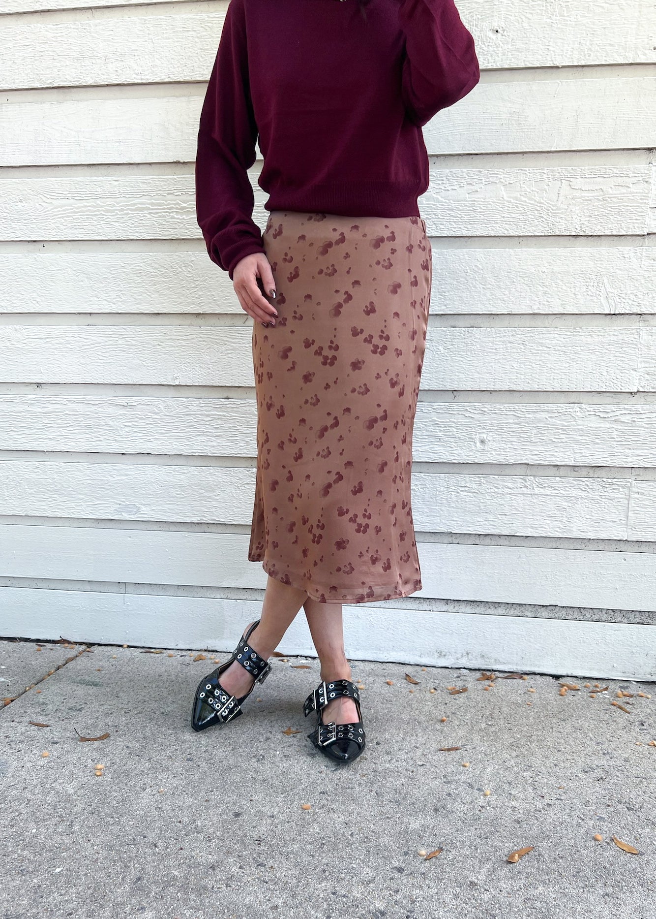 QUINN MIDI SKIRT