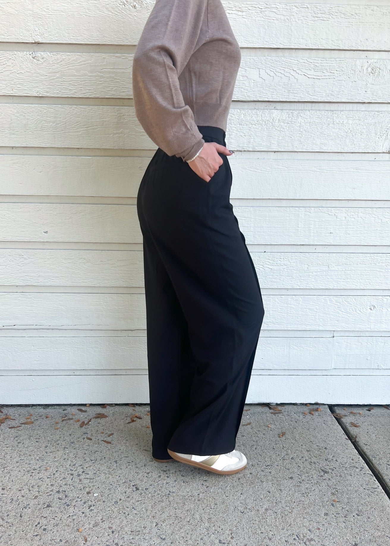 MARIE WIDE-LEG PANTS