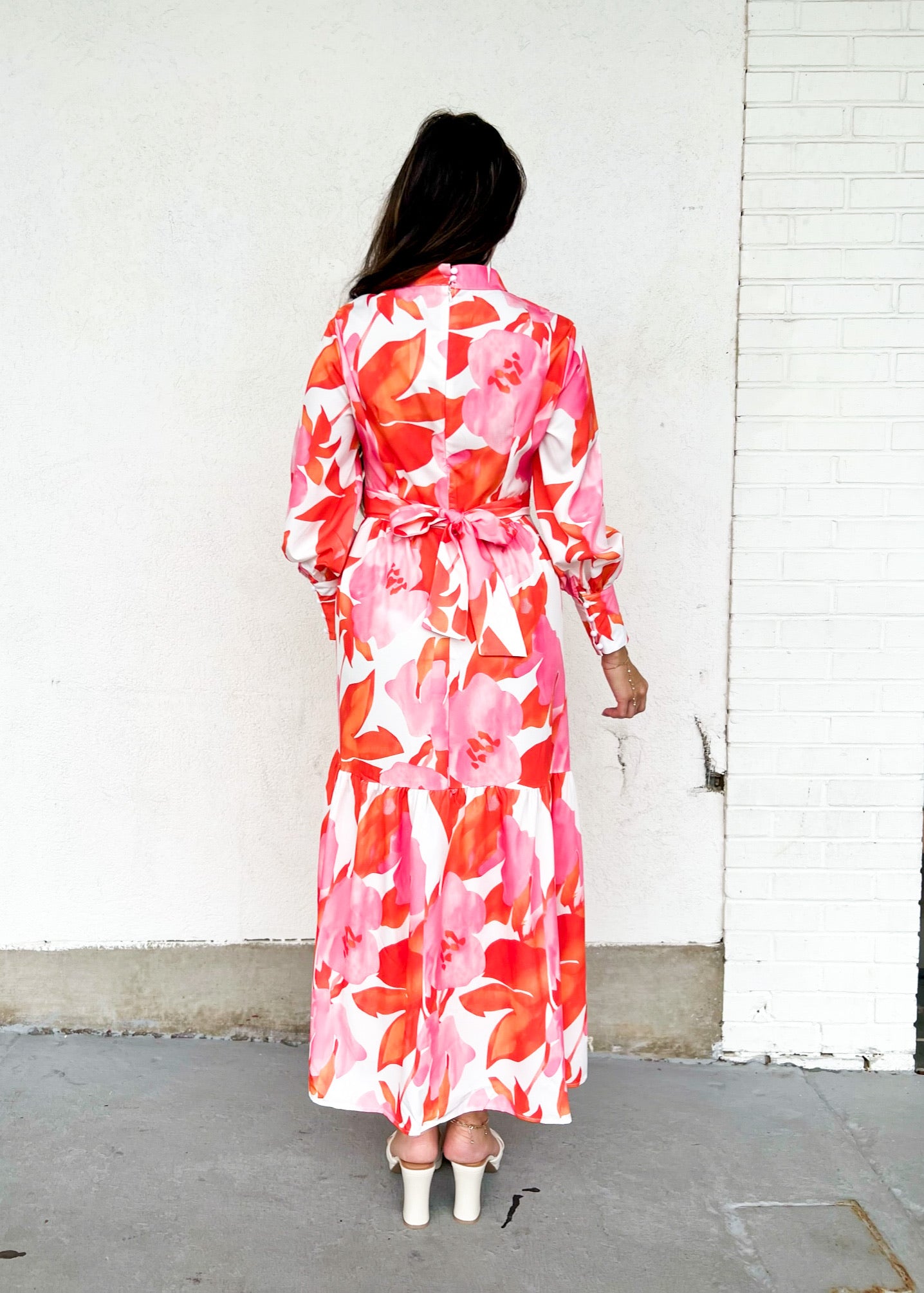NINA FLORAL RADIANCE MAXI DRESS