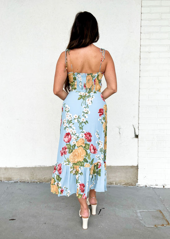 OLIVIA FLORAL MIDI SUNDRESS