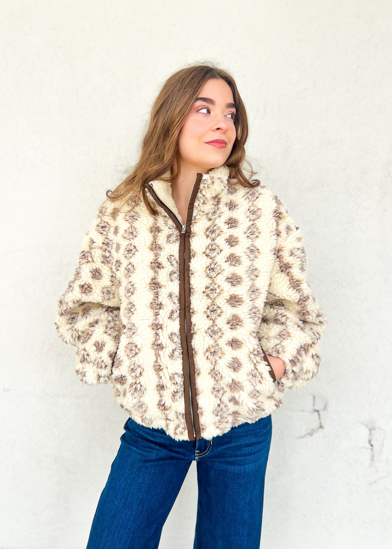 PLUSH SHERPA JACKET