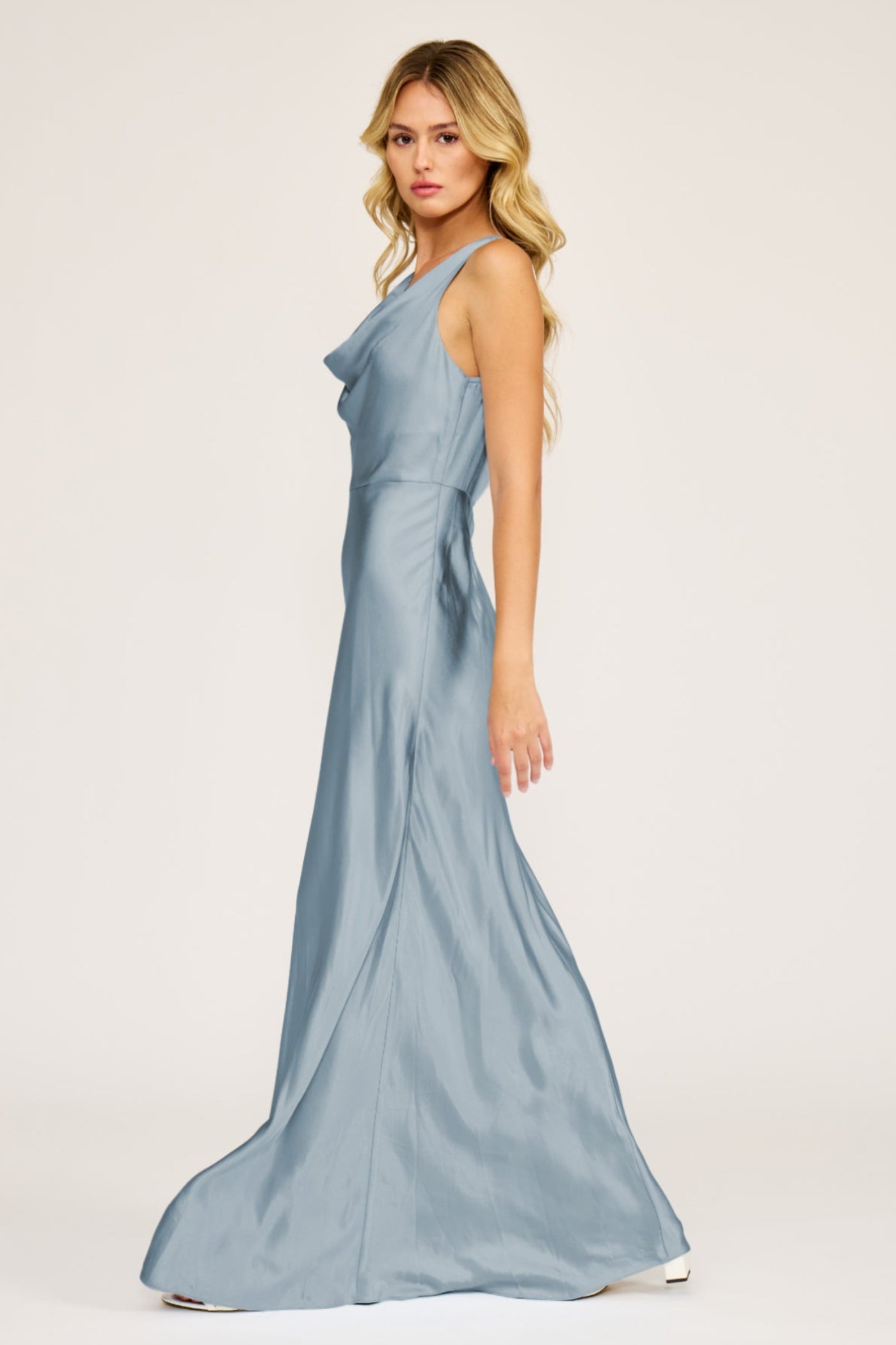 CHANDLER COWL NECK DRESS