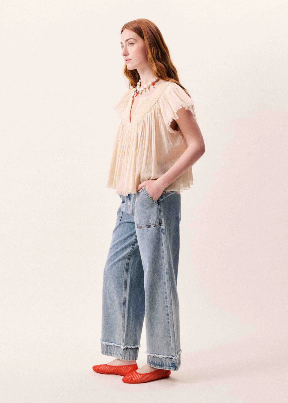 NOVAELLE SHORT SLEEVE TOP