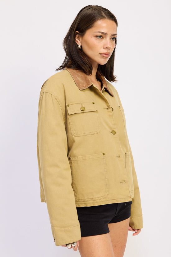 OLIVE KHAKI JACKET