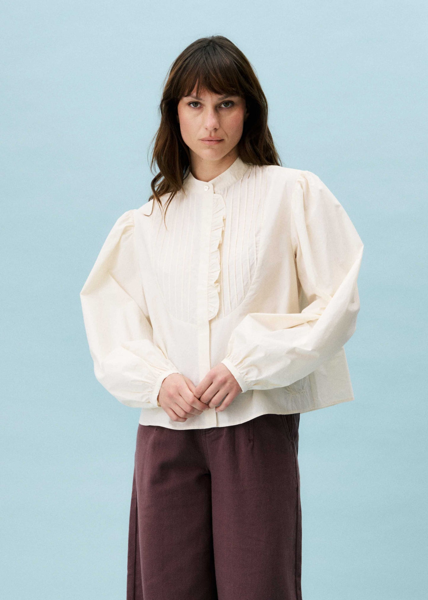 IPOMEE LONGSLEEVE CREAM TOP