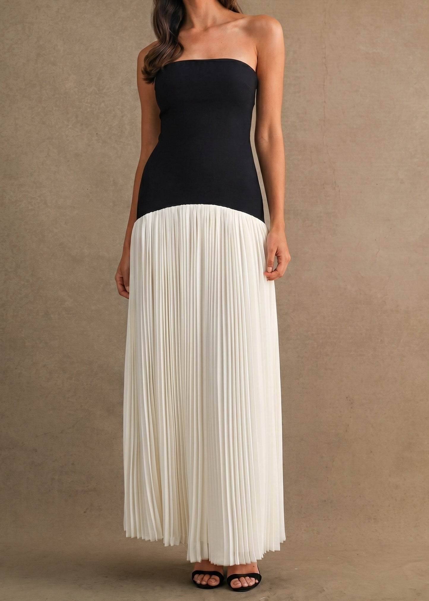 DANIELA STRAPLESS MAXI DRESS
