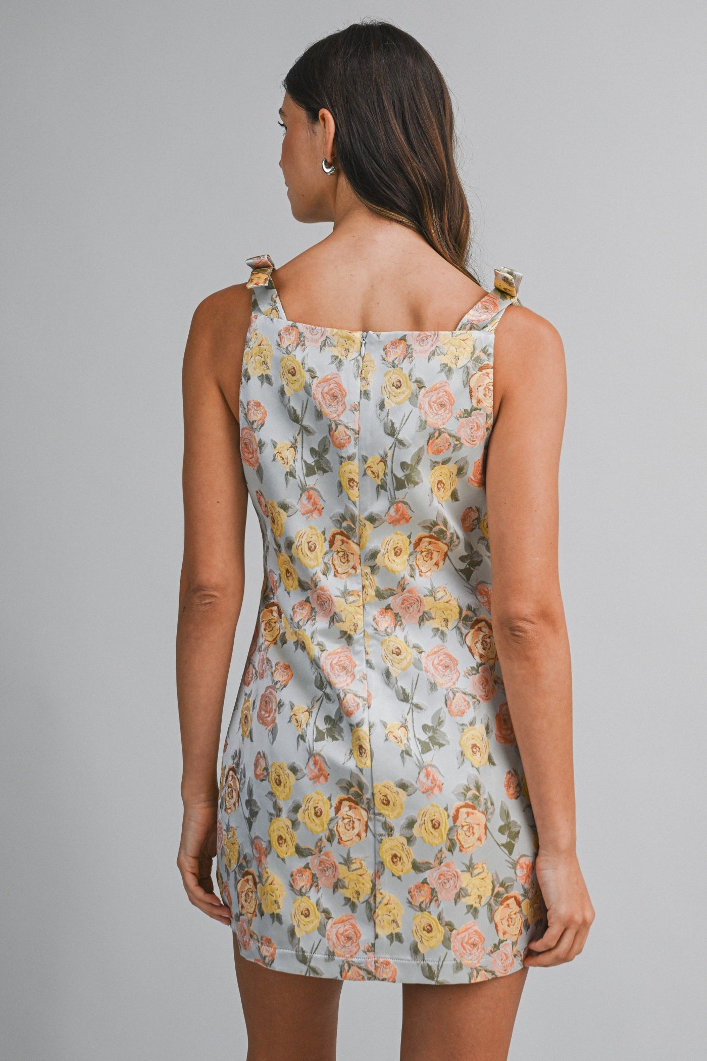 YSABELLE JACQUARD MINI DRESS