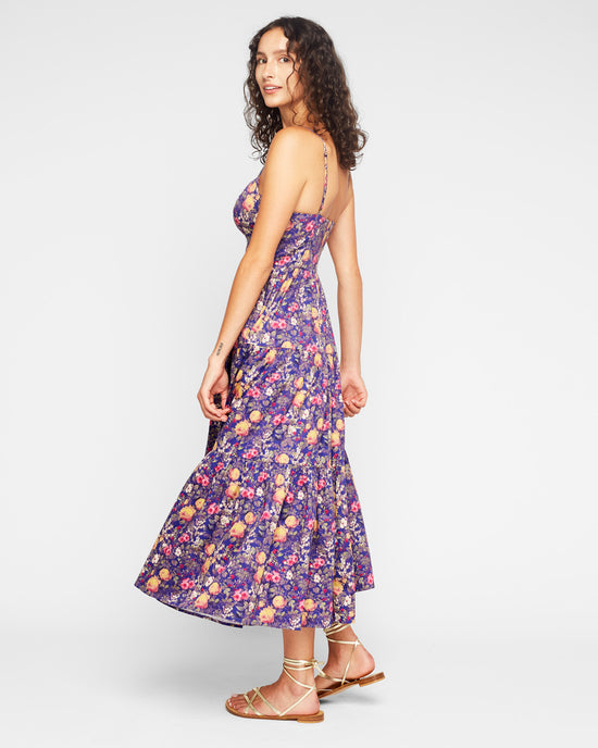 FLORA MULTI FLORAL MAXI DRESS