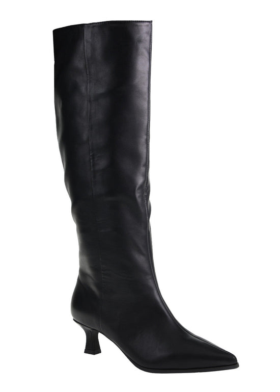 NOLAN SMOOTH POINTED TOE OVER-THE-KNEE BOOT