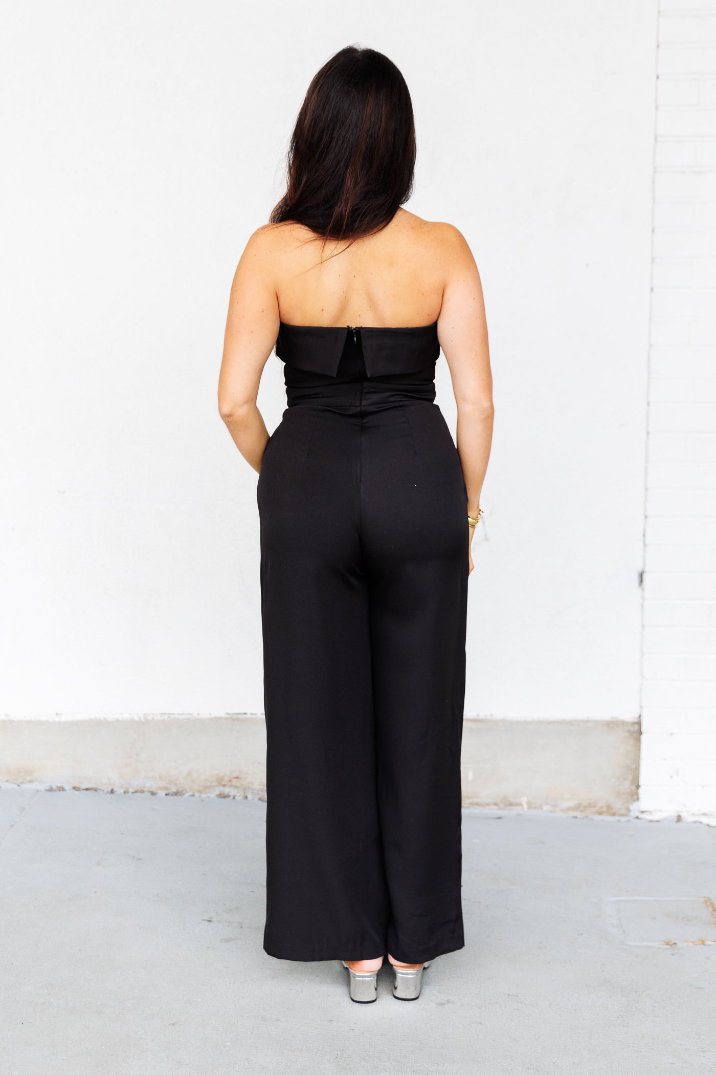 NORA STRAPLESS JUMPSUIT