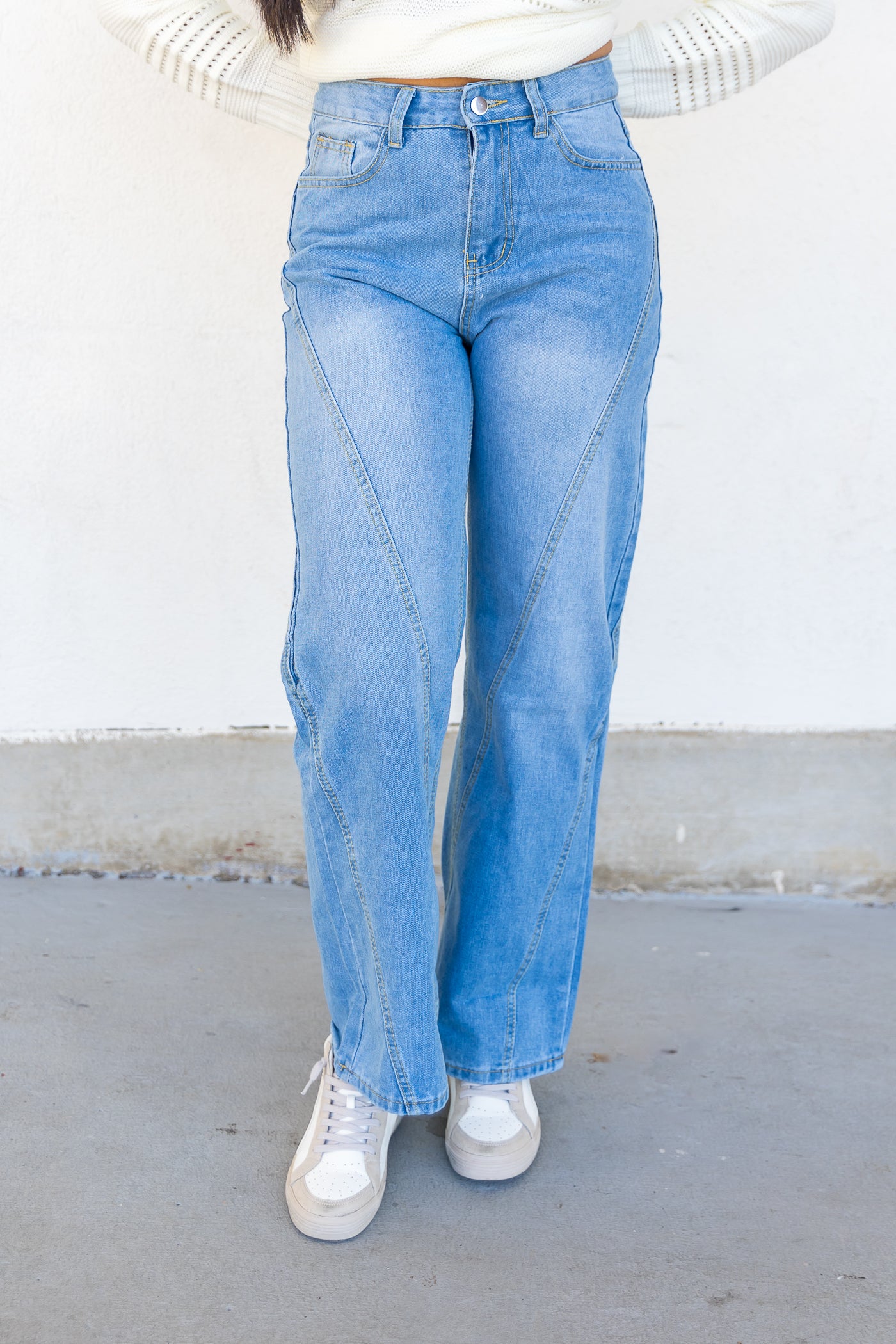 GRETA WIDE LEG JEANS