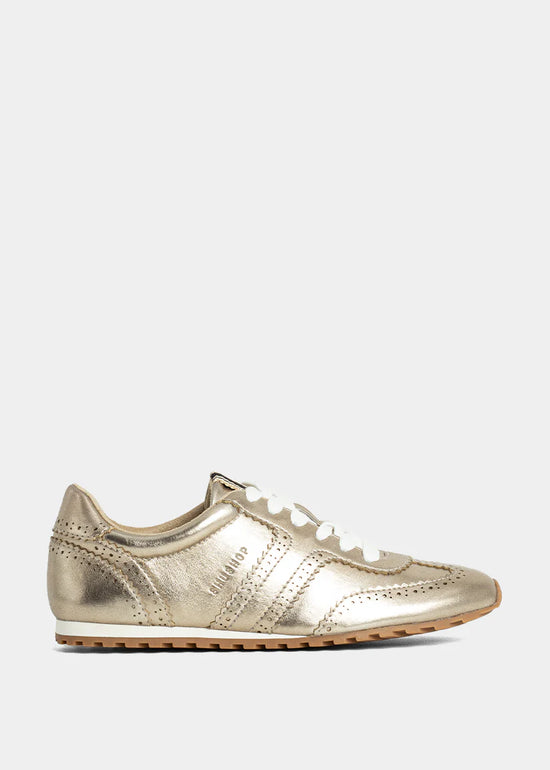 SHU SHOP THE PENELOPE GOLD SNEAKERS
