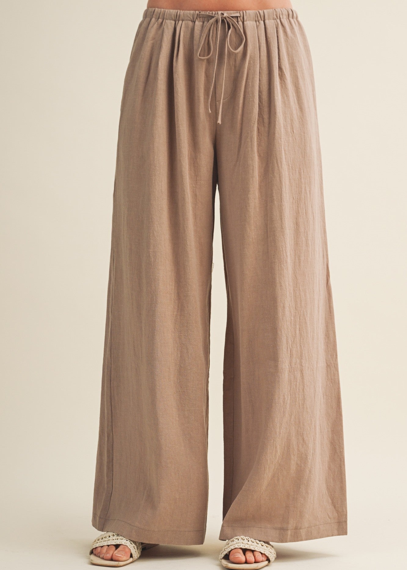 MAKAELA WIDE-LEG PANTS