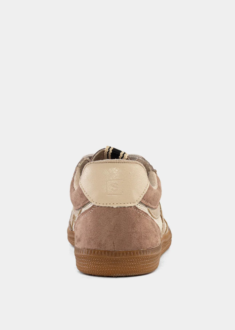 SASHA SNEAKERS – TAUPE SUEDE