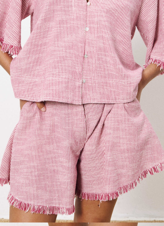 ANASTAZIA TEXTURED SHORTS