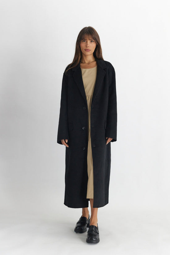 SPENCE BLACK COAT