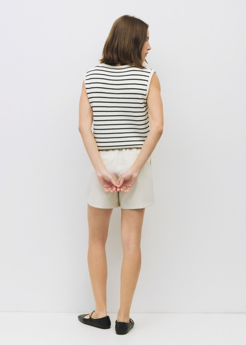 THE PAULSON TOP – A CLASSIC STRIPED KNIT TANK WITH A RELAXED, ROLLED-FINISH SILHOUETTE