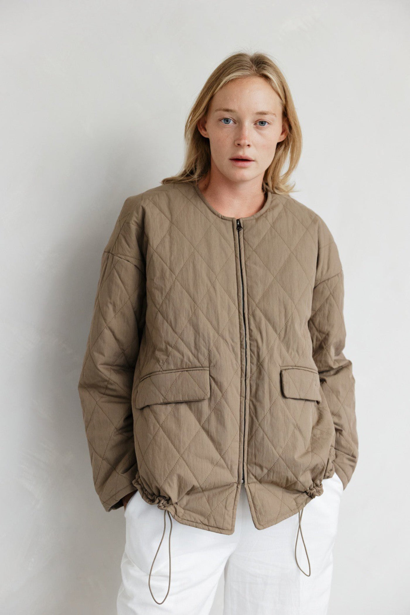 Greta Oversized Quilted Jacket