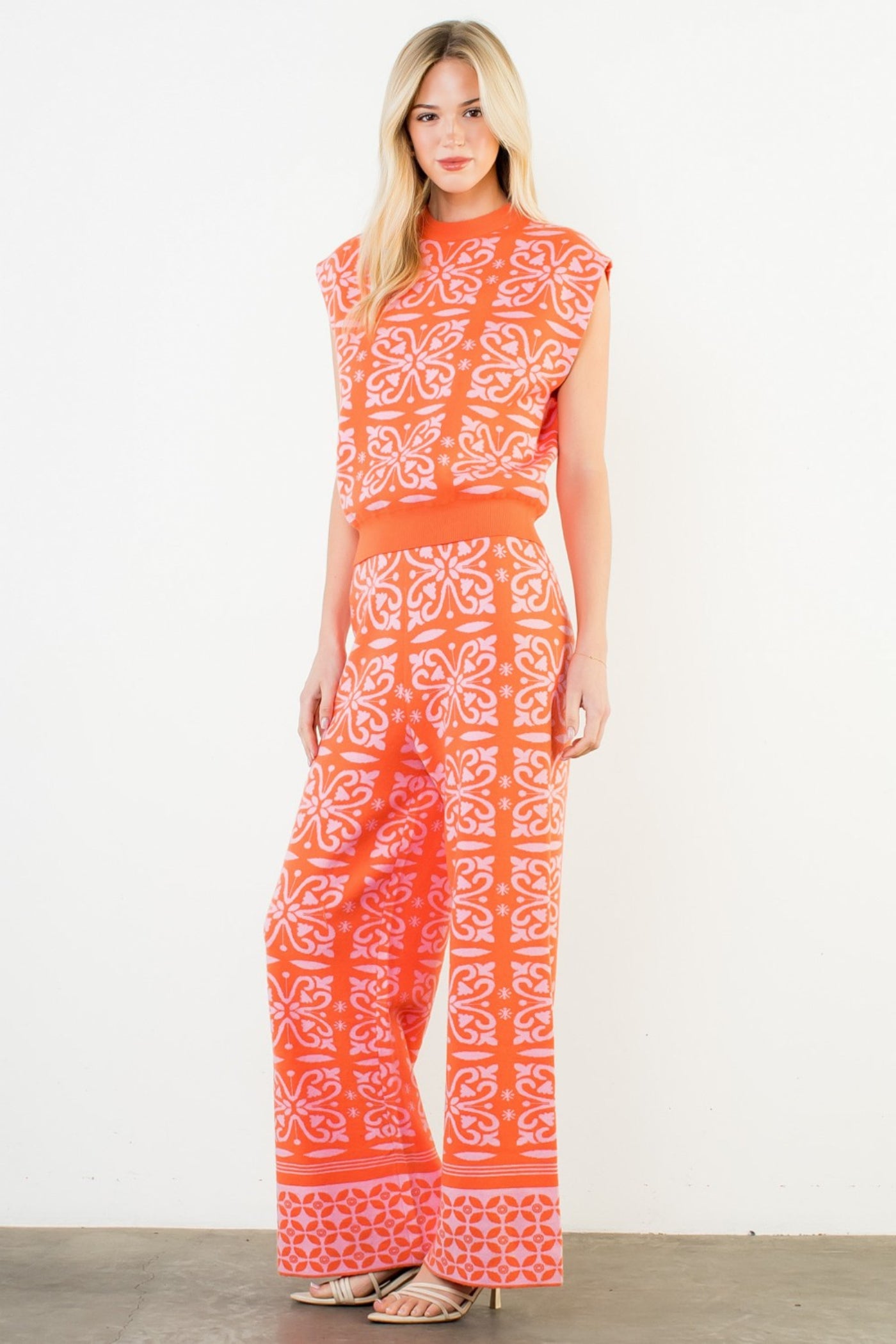 MILLIE SLEEVELESS KNIT TOP