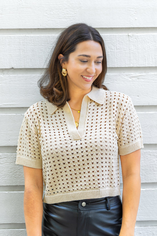 MUSTARD SEED V NECKLINE TOP