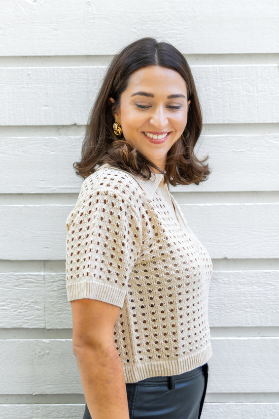 MUSTARD SEED 3/4 SLEEVE TOP