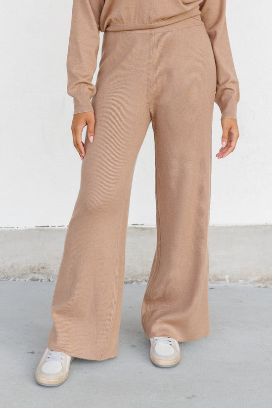 FRNCH CAMEL FLOWY PANTS