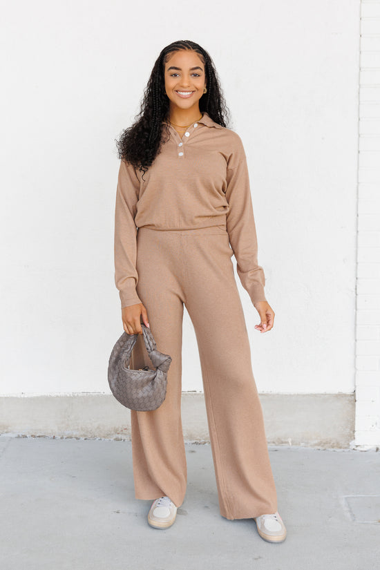 FRNCH CAMEL LOUNGE SET